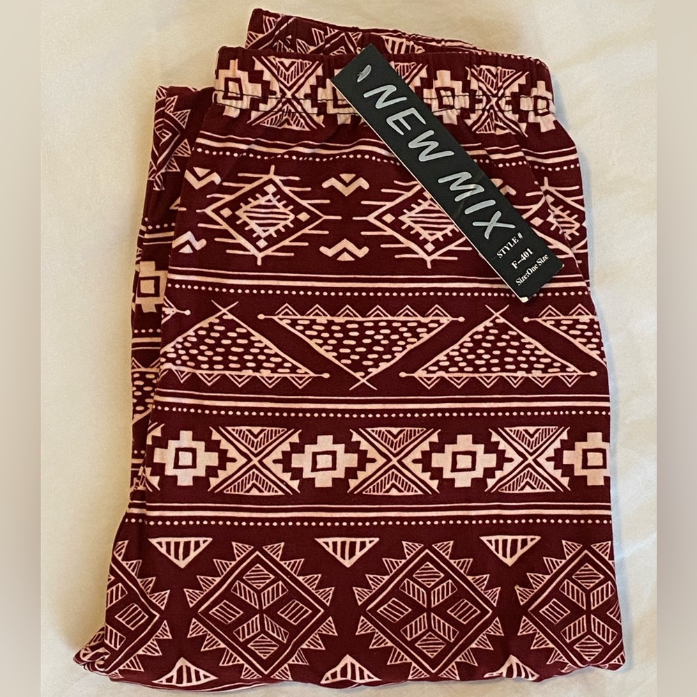 New Mix Tribal Batique Print Leggings